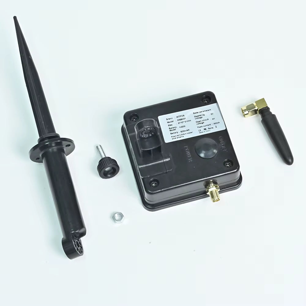 GITFOS Meshtastic Lora Solar Powered Built-In Battery Low Power SX1262 Meshtastic NRF52840 Solar Node Repeater Network Gear