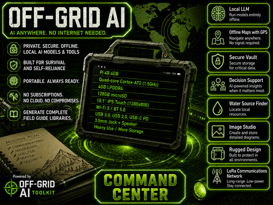 Rugged Raspberry Pi 4GB Tablet | Command Center