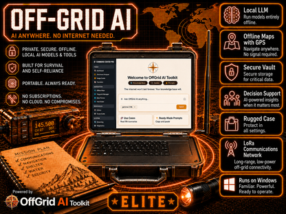 Cyber Deck Off-Grid AI | Elite