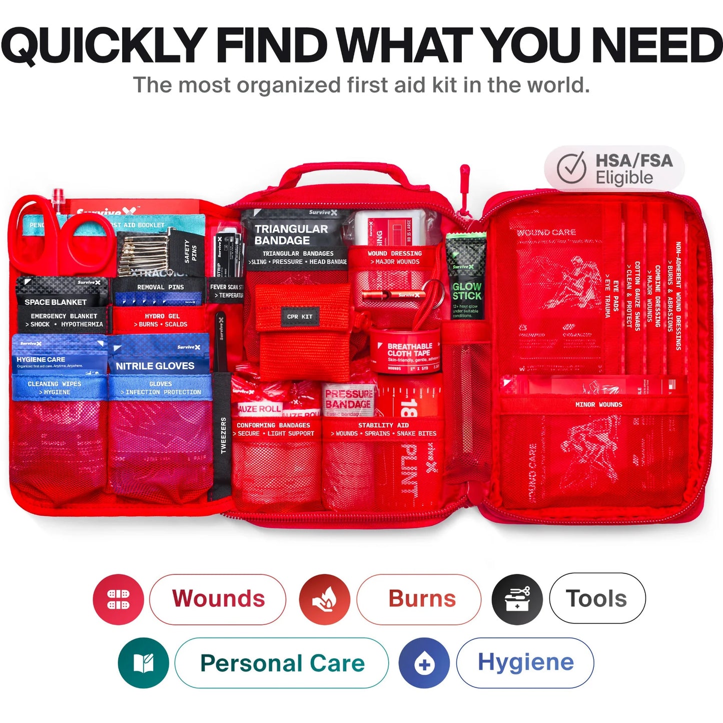 Survive X Large First Aid Kit
